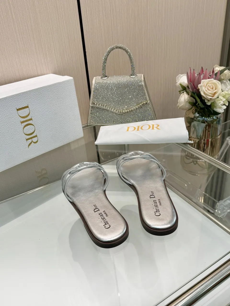 👟👟Ex-factory price 340👟👟 Dior new model, 9 colors available, cowhide fabric, code number 35-42, leather sole +40